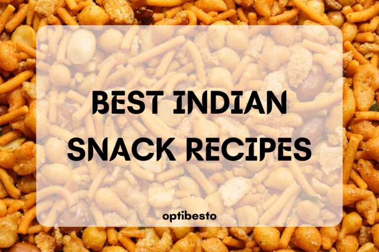 featured image with text - Best Indian snack recipes