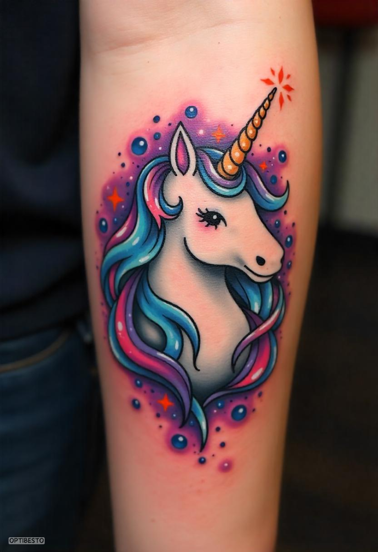 34 Magical Unicorn Tattoo Ideas and Designs