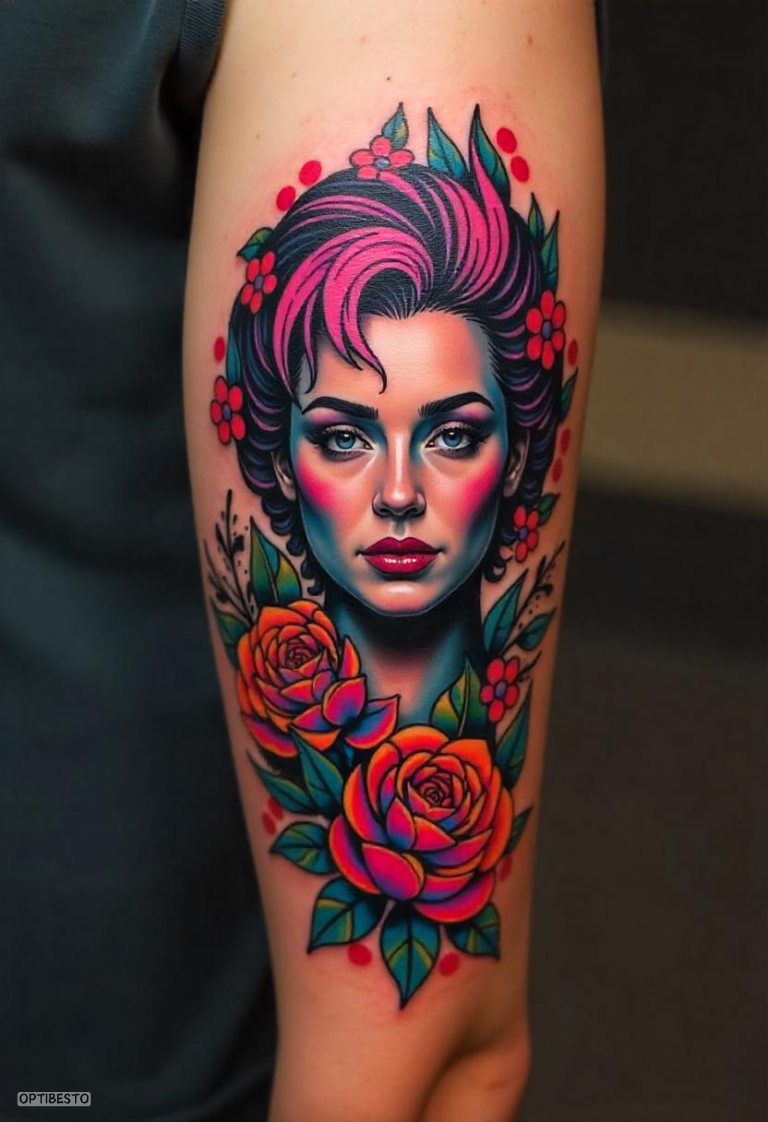 37 Amazing Color Tattoo Design Ideas