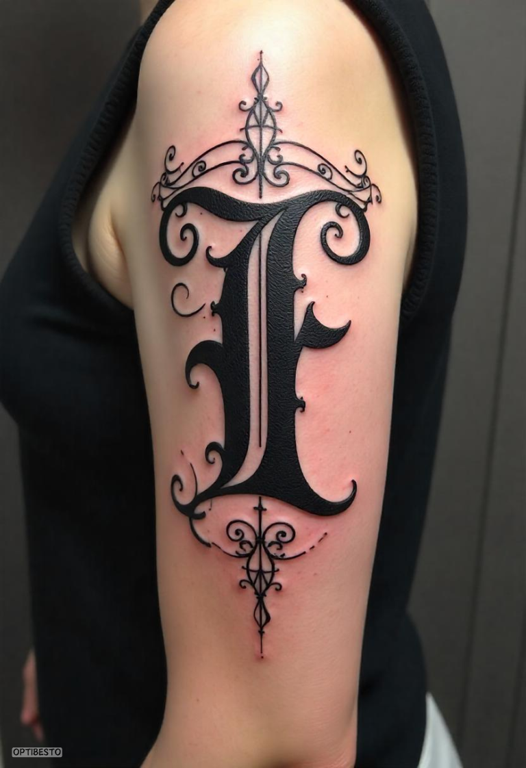 22 French Letter Tattoo Ideas