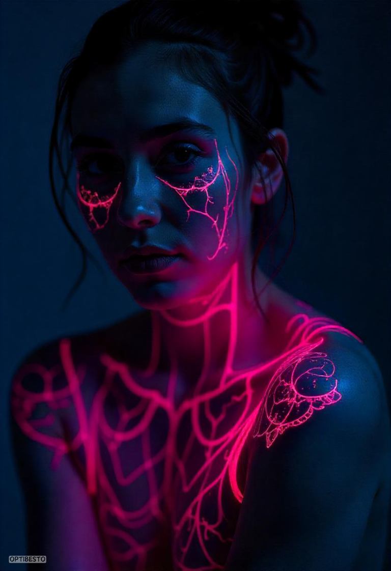 25 Bold Neon Tattoos for a Glow-in-the-Dark Effect